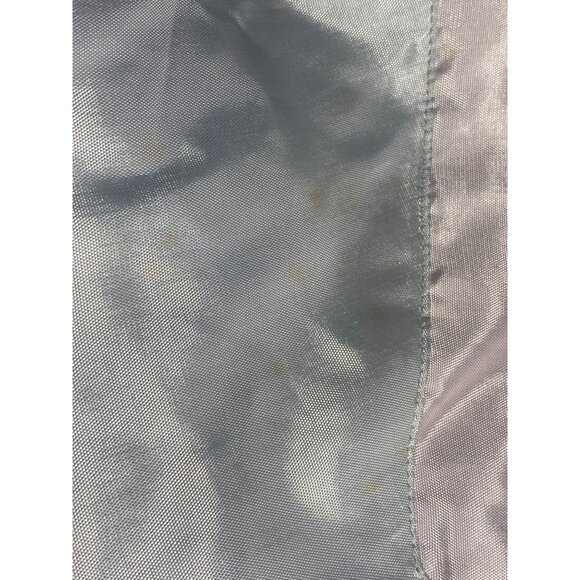 CARAMIA Lace Overlay Dress Blouse Sheer Gray Coquette Floral Women 24W VTG Plus - Picture 11 of 11